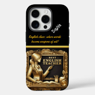 Honouring English Teaching Excellence iPhone 16 Pro Case