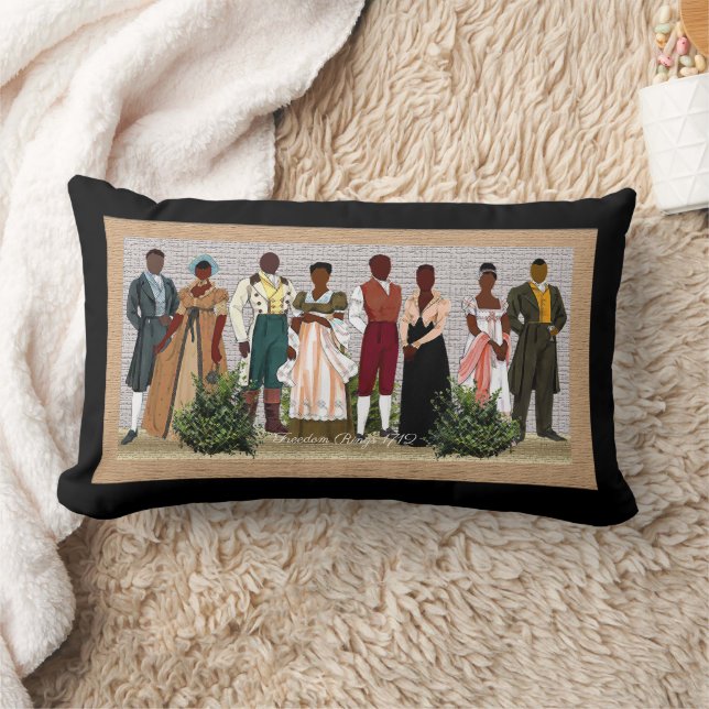 Honouring Heritage, Celebrating Freedom Lumbar Cushion (Blanket)