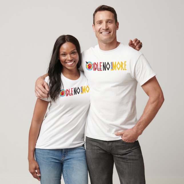 Honouring IdleNoMore Movement T-Shirt (Unisex)