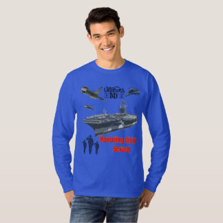 Honouring mighty military blue T-Shirt