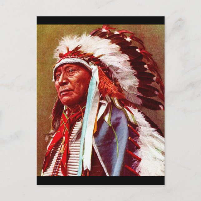 Honouring Native American History Postcard (Front)