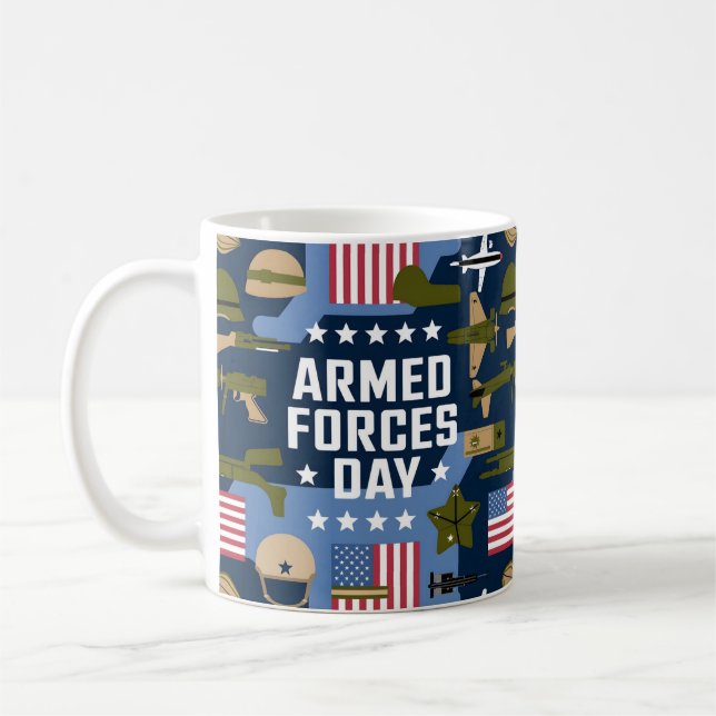 Honouring Our Armed Forces Coffee Mug (Left)