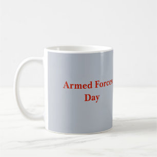 Honouring Our Heroes: Armed Forces Day Celebration Coffee Mug