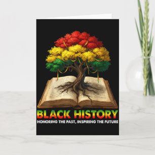 Honouring Past Inspiring Future Black History Educ Card