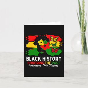 Honouring Past Inspiring Future Black History Mont Card