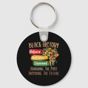 Honouring Past Inspiring Future Black History Mont Key Ring