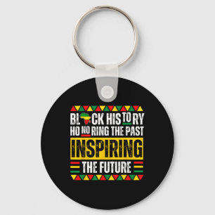 Honouring Past Inspiring Future Black History Prid Key Ring
