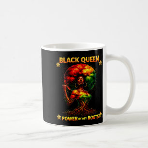 Honouring past inspiring melanin pride book black coffee mug