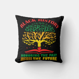 Honouring Past Inspiring The Future Black History Cushion