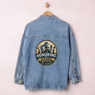 Honouring the Hands That Build the World – Denim Jacket