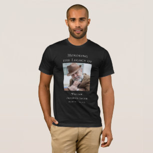 Honouring the legacy modern photo memorial T-Shirt