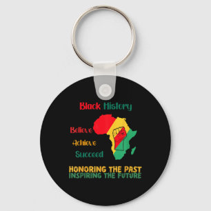 Honouring The Past Inspiring Future Men Women Blac Key Ring