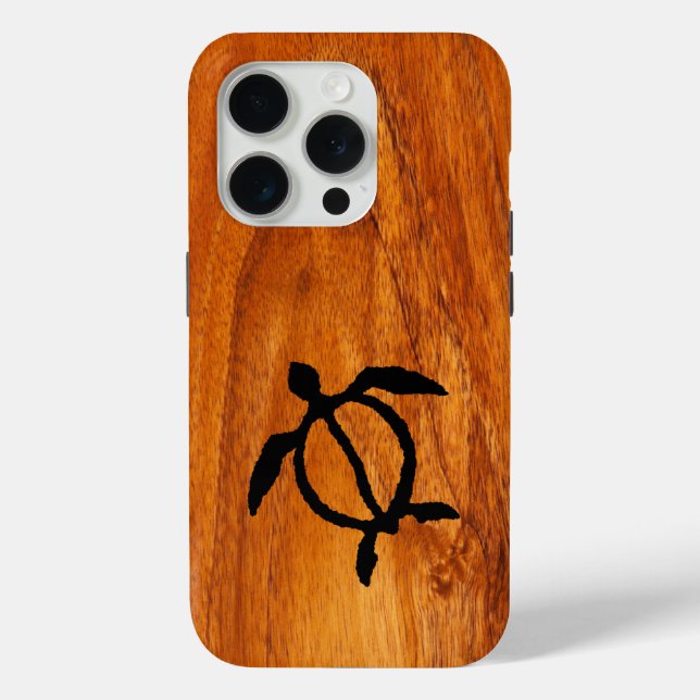 Honu Koa Case-Mate iPhone Case (Back)