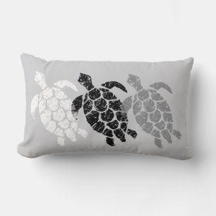 Honu Sea Turtle Hawaiian Reversible Engineered Lumbar Cushion