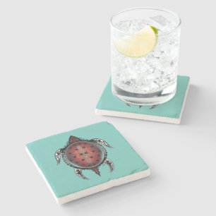 Honu Stone Coaster