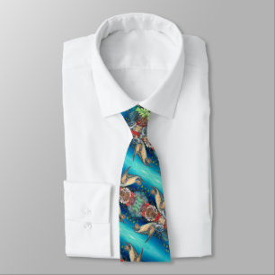 Honu Swimming (Green Sea Turtle) Tie