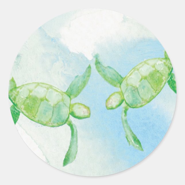 Honu Turtle Sticker (Front)