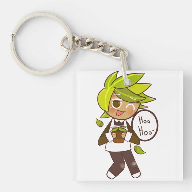 Hoo Hoo herb cookie Key Ring (Front)