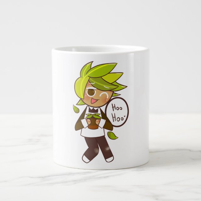 Hoo Hoo herb cookie Large Coffee Mug (Front)
