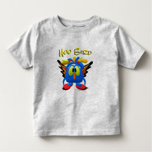 Hoo Owl Bird Monster Character Toddler T-Shirt