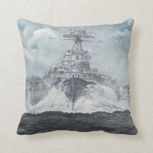 Hood heads for Bismarck 23rdMay 1941. 2014 Cushion