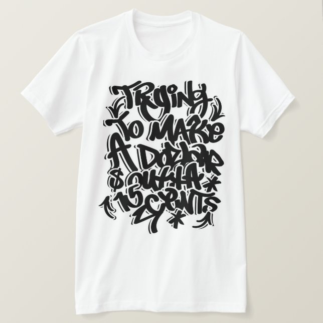 Hood Motivation T-Shirt (Design Front)