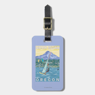 Hood River, ORWind Surfers & Kite Boarders Luggage Tag