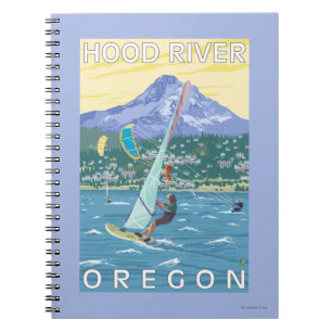 Hood River, ORWind Surfers & Kite Boarders Notebook