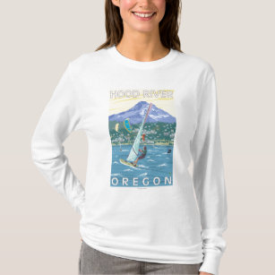 Hood River, ORWind Surfers & Kite Boarders T-Shirt