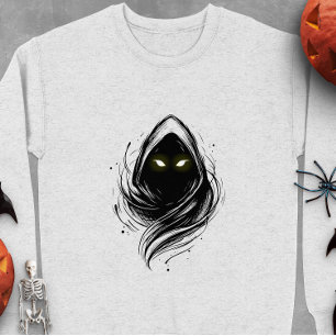 Hooded Figure with glowing eyes T-Shirt