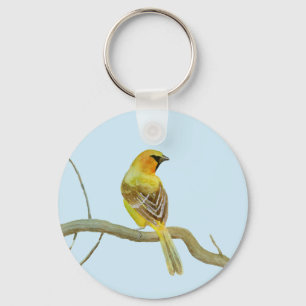 Hooded Oriole Key Ring