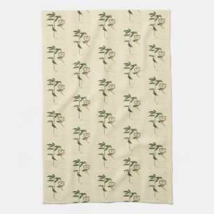 Hooded Warbler from Audubon's Birds of America Tea Towel