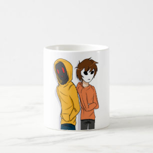 Hoodie and Masky Mug