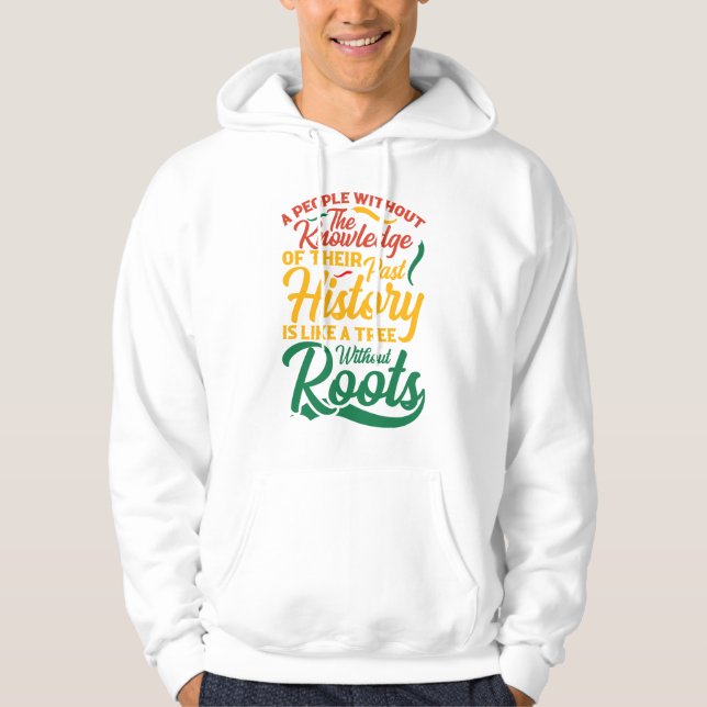 Hoodie-Black History Month 100 Years Hoodie (Front)
