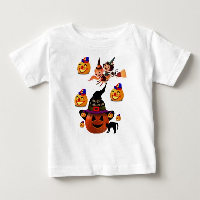 Hoodie Halloween Toddlers Baby T-Shirt (Front)