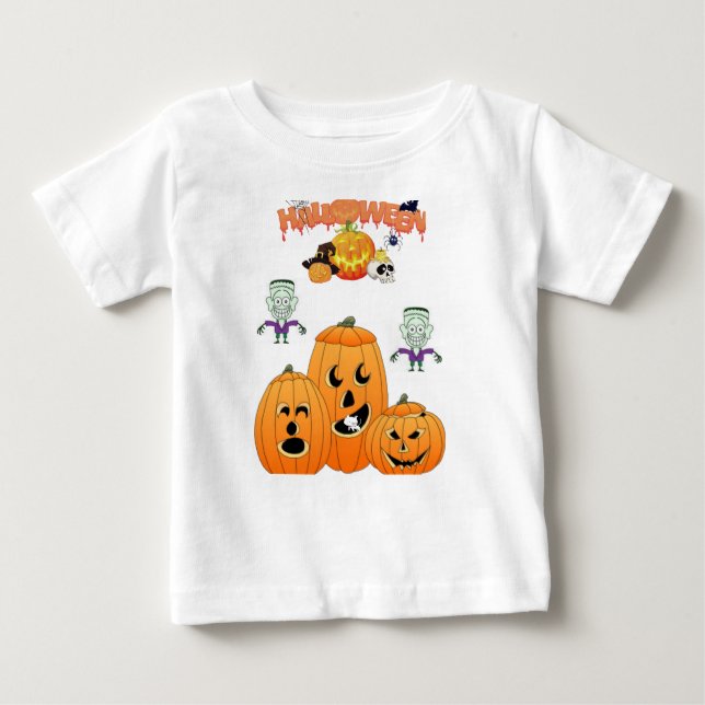 Hoodie Halloween Toddlers Baby T-Shirt (Front)