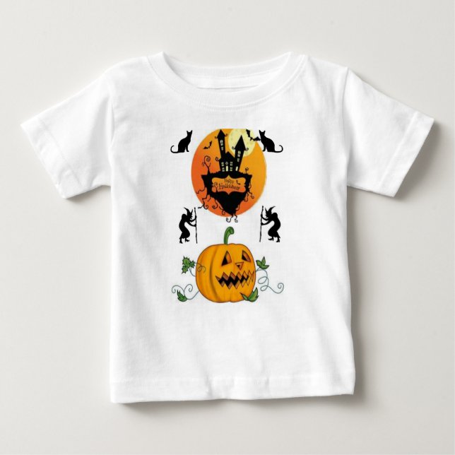 Hoodie Halloween Toddlers Baby T-Shirt (Front)