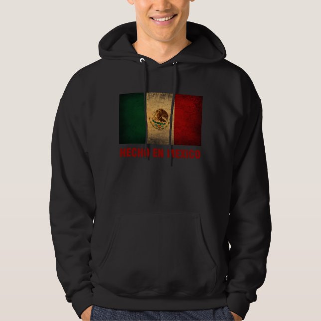 Hoodie - Hecho en Mexico Flag (Front)