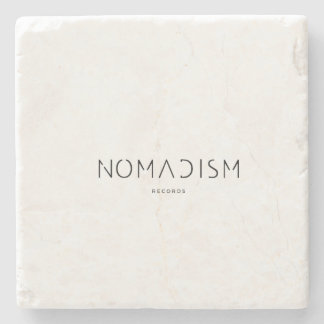 Hoodie Nomadism Records Black Logo Stone Coaster