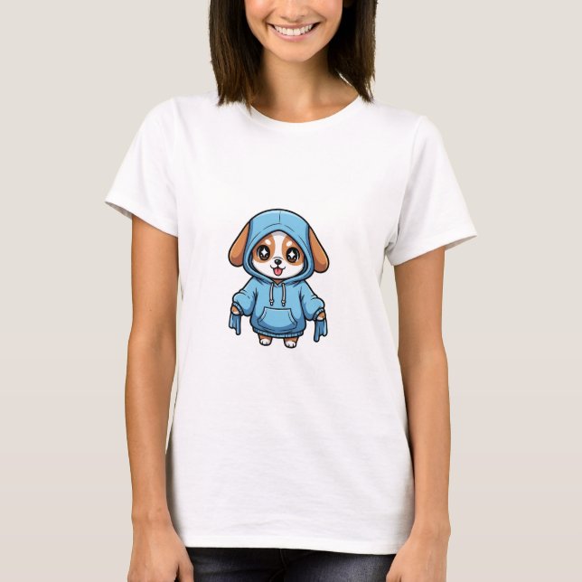 Hoodie Puppy T-Shirt (Front)