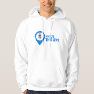 Hoodie 'Serving Joy in Every Time Zone.'