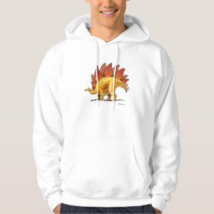 Hoodie Stegosaurus Cartoon Dinosaur