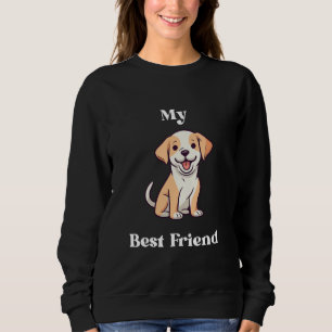 Hoodie with a love message for dog lovers