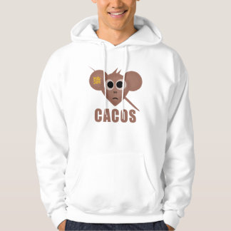 hoodie with adorable monkey design