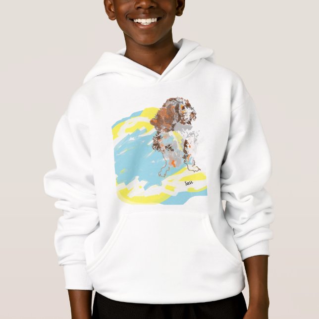 Hoodies Boy's : Shaggy Winds (Front)