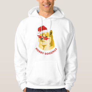 Hoodies with Dogecoin Merry Cryptmas