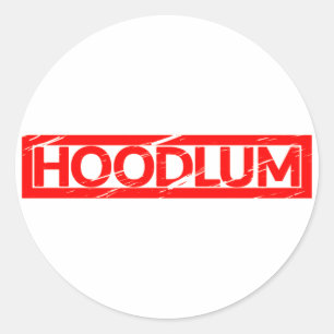 Hoodlum Stamp Classic Round Sticker