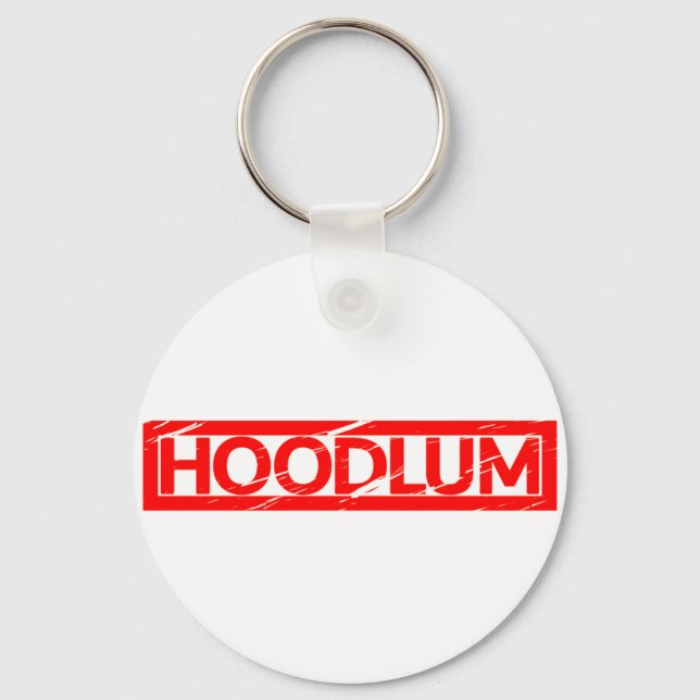 Hoodlum Stamp Key Ring (Front)