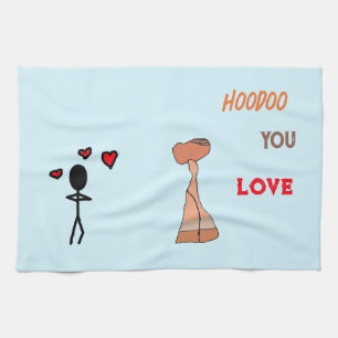 Hoodoo You Love kitchen towel