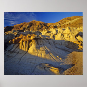 Hoodoos at Drumheller Alberta, Canada Poster